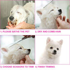Dog Grooming Kit (Pink / 4 Piece)