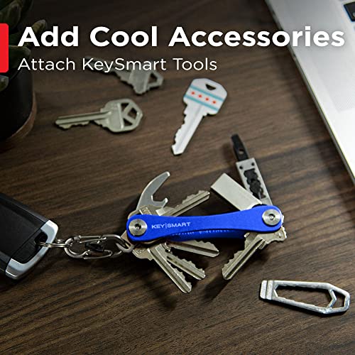 KeySmart Original Key Holder (8 Keys / Blue)