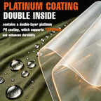 Waterproof Backpack Rain Cover for (Military Green / XXL (for 70-90L backpack))