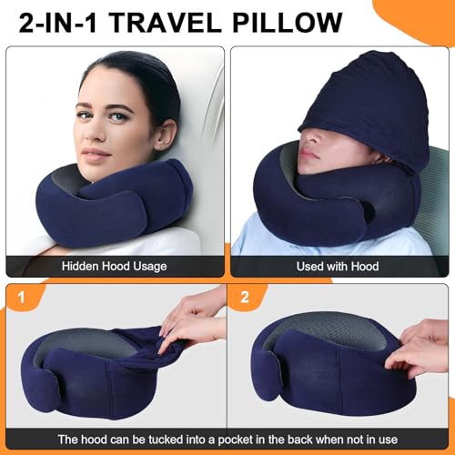 Travel Pillow (Navy)