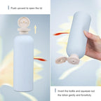 ASEVAT 13.5oz 4pack Refillable Travel Shampoo and Conditioner Bottles, Travel - Image 7