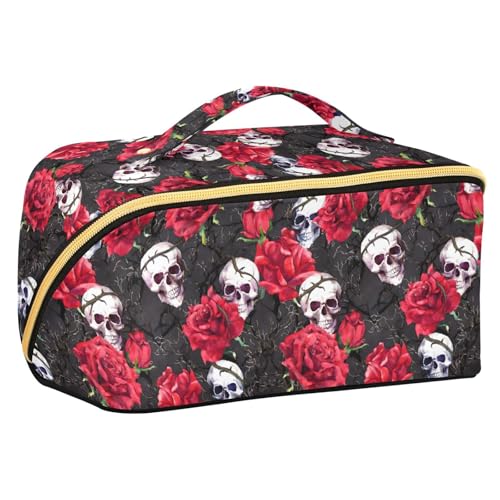Makeup Organizer Bag (Skulls 077)