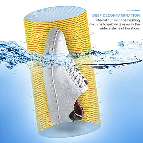 Shoes Laundry Bag Keep Shoes Clean (Yellow)