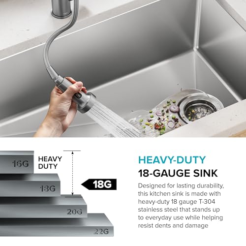 Fairlane 15 inch Undermount Single Bowl 18 (15 Inch / Single Bowl — Undermount)