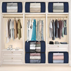 90L Clothes Storage (6 Pack-90l / Blue)