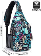 G4Free Sling Bag RFID Blocking Sling Backpack Crossbody Chest Bag Daypack - Image 4