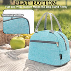 Insulated Lunch Cooler Bag (Sea Blue)