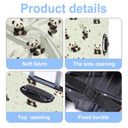 Panda Luggage Cover Washable Suitcase Protector Anti (Panda / XL(32-34inch suitcase))