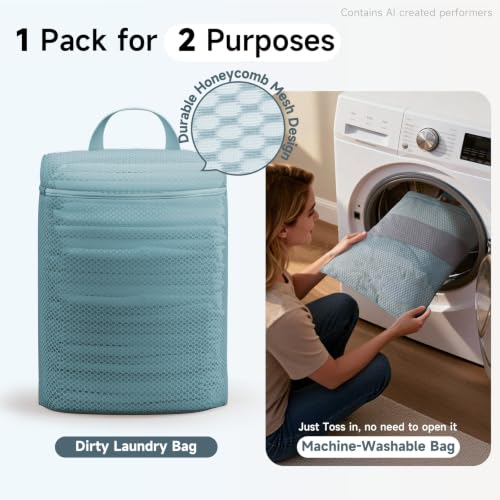 Packing Cubes for Travel (15 Blue Gray)