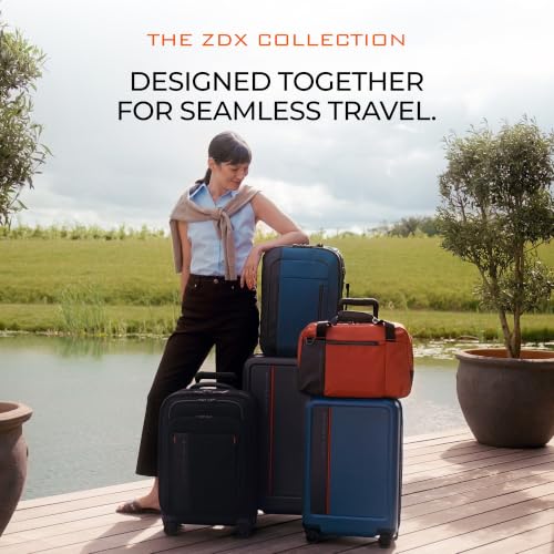 ZDX Medium 27 Inch Expandable Checked Luggage (27" Hardside Checked / Ocean)
