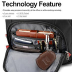 Laptop Backpack for men (15.6 / Black)