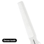Hair Trimmer With Split Ends Razor - 2 Pieces For Thin & Thick Hair Cutting and Styling: Dense & Wide Teeth Combs, Double-Edge Blades