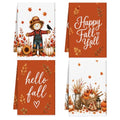 Fall Scarecrow Kitchen Towels 4 PCS