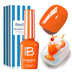 beetles Orange Gel Polish (M - Coral Orange | Citrus Pop)
