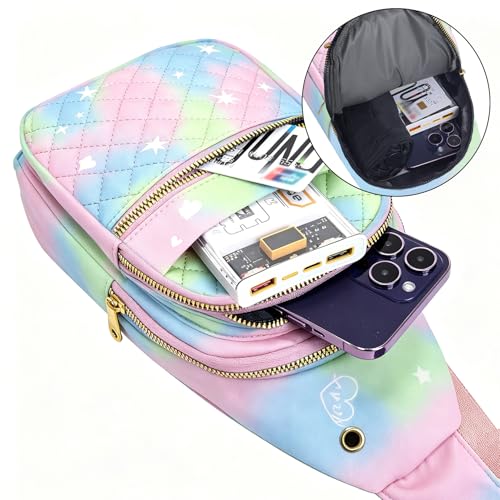 Small Sling Bag For Women Men Casual Crossbody Sling Backpack (8002s-bgreen)