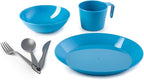 GSI Outdoors Cascadian 1 Person Table Set I 6-Piece Camping, Backpacking Mess by GSIOutdoors