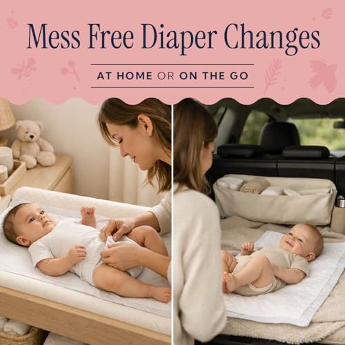 Disposable Baby Changing Pad Liners (100 Pack)