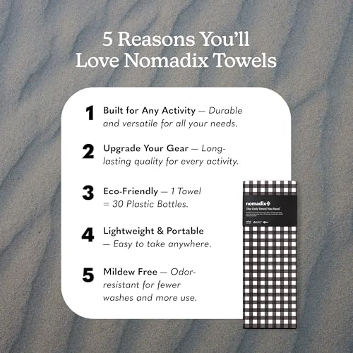 Original Towel (Gingham Black)