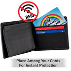 2 Pack RFID Blocking Card for Credit Debit ID Card (Rainbow)