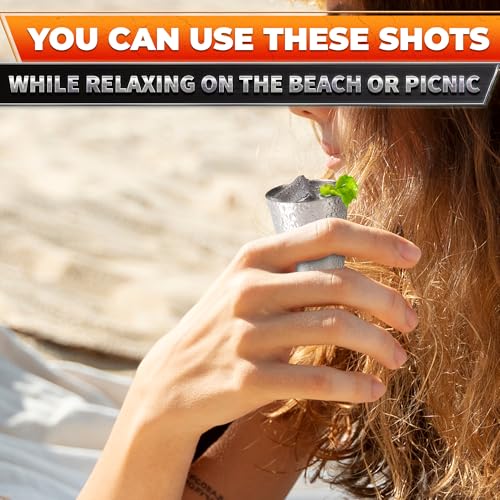 15 Pcs Stainless Steel Shot Glasses