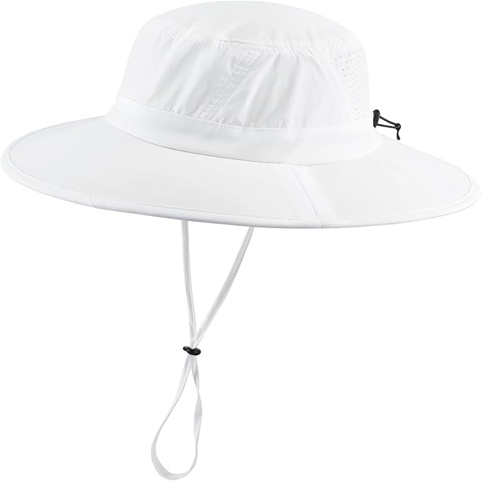 Home Prefer UPF 50+ Sun Hats for Men Women Foldable Wide Brim Fishing Hat Quick by HomePreferHatsCaps