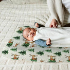 Changing Pad Covers for Baby (Deer Foliage / 32x16x5 Inch)