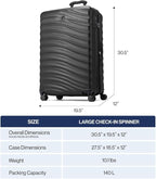 Travelpro Maxlite Air V2 Hardside Expandable Checked Luggage, 8 Spinner Wheels - Image 6