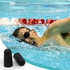 30 Pair Earplugs for Noise Cancelling Noise Blocking Ultra Soft Ear Plugs for Sleeping Study Work Black (30 Pairs - Black)