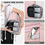 Camera Bag for DSLR SLR Mirrorless Camera (Pink / Medium)