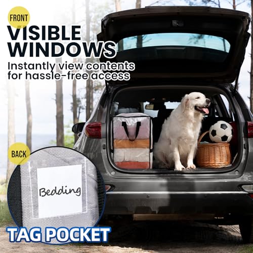 2 Pack Clear Moving Bags W (Clear / 2 Pack Large)