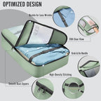 8 Set Packing Cubes for Travel Essentials (09 Matcha Green)