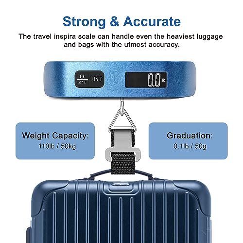 Digital Luggage Scale (Blue)