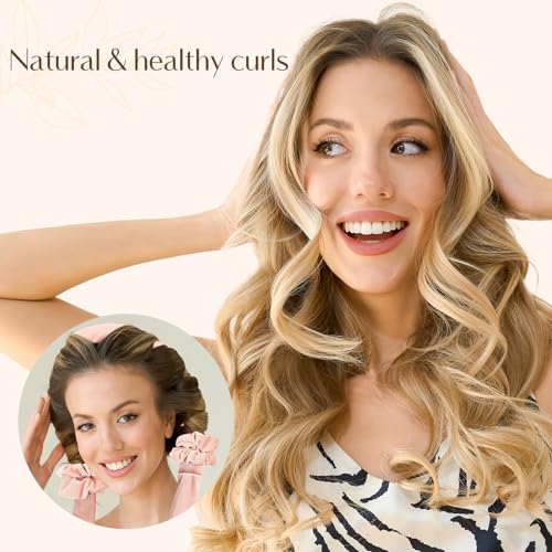 Heatless Hair Curler (PurplePink)