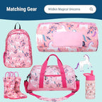 Kids Insulated Lunch Box (9.75 x 7 x 3.25 inches / Magical Unicorns)