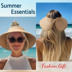 Sun Hat for Women Roll (One Size / Khaki)
