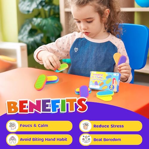 Sensory Fidget Magnet Toys for Kids (6pcs)