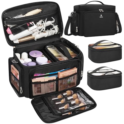 Large Makeup Bag (Black / 1-Large)
