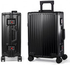 All Aluminum Carry On Luggage 22x14x9 Airline Approved，Hard Shell Carry On by VentureVault