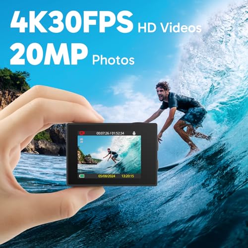 EK7000 4K30fps Action Camera