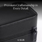 Luxury Watch Travel Case for Men (Black & Green)