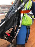 4 Pack Luggage Connector Straps for Carry On Bag Multiple Suitcases (4Pcs Orange / 45 In Connect)