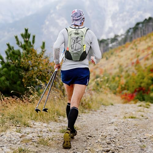 Lightweight Hydration Backpack (Light Grass Green)