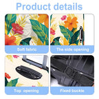 Flower Luggage Cover Washable Suitcase Protector Anti (Flower / XL(fits 32-34Inch suitcase))