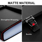 2 Pack Extra Large Legal Size (Legal Size & Foolscap / 12 Pockets,1 of Each Black and Blue)