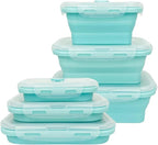 CARTINTS Silicone Collapsible Food Storage Containers-Prep/Storage Bowls by CARTINTS