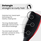 x Devil Wears Prada Ultimate Detangler Brush (Red Metallic / Full Size)