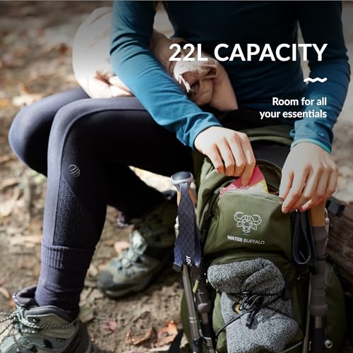 Sherpa 22L Hiking Hydration Backpack (Bonfire / Medium)