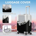 Panda Family Luggage Cover (#42 / XL(fits 32-34Inch suitcase))