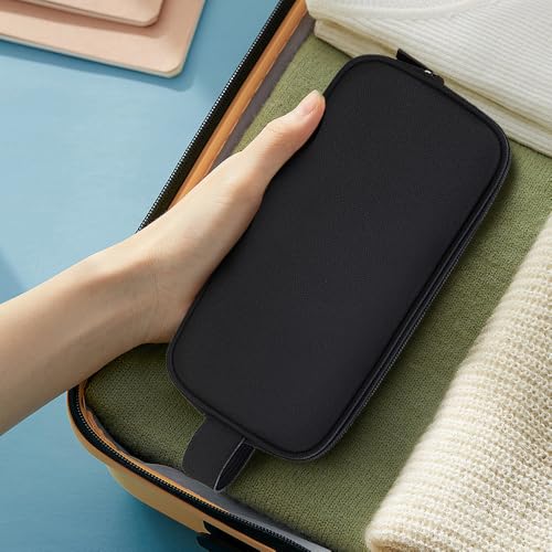 Double Layer Cable Organizer Bag (Black / Double Layer)