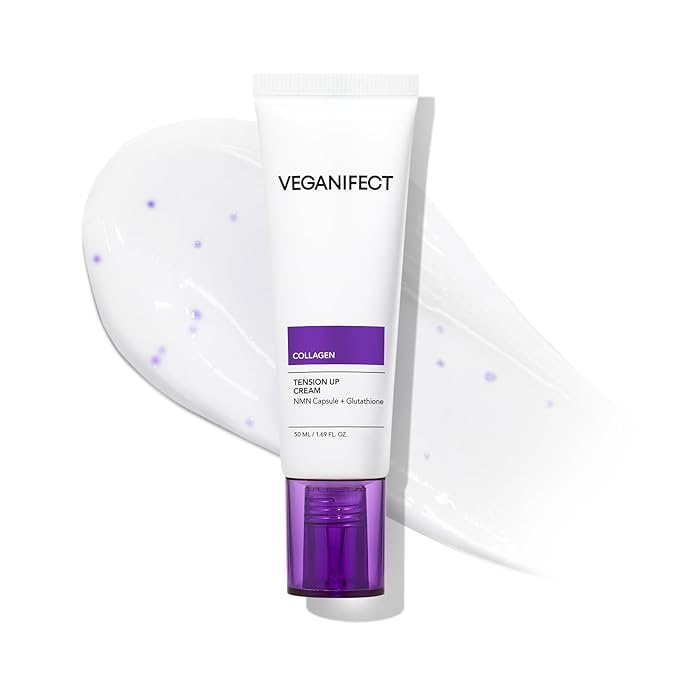 NMN Collagen Cream | Hydrating & Firming Moisturizer with Peptides & Glutathione & Hyaluronic Acid | Boosts Elasticity & Wrinkle Care | Korean Skincare, 1.69 fl.oz